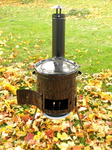 Vedeldad kokgryta 15 liter